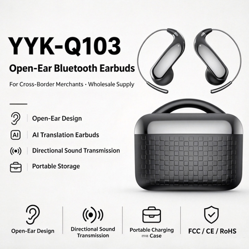 Bone Conduction Running Headphones - Bluetooth Earphones Wireless Over-Ear Air Bone