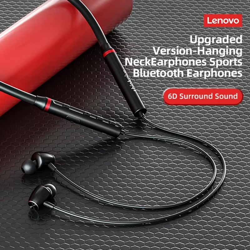 Origial Lenovo HE05X Bluetooth - Magnetic Neckband Sports Earphones 评论和价格
