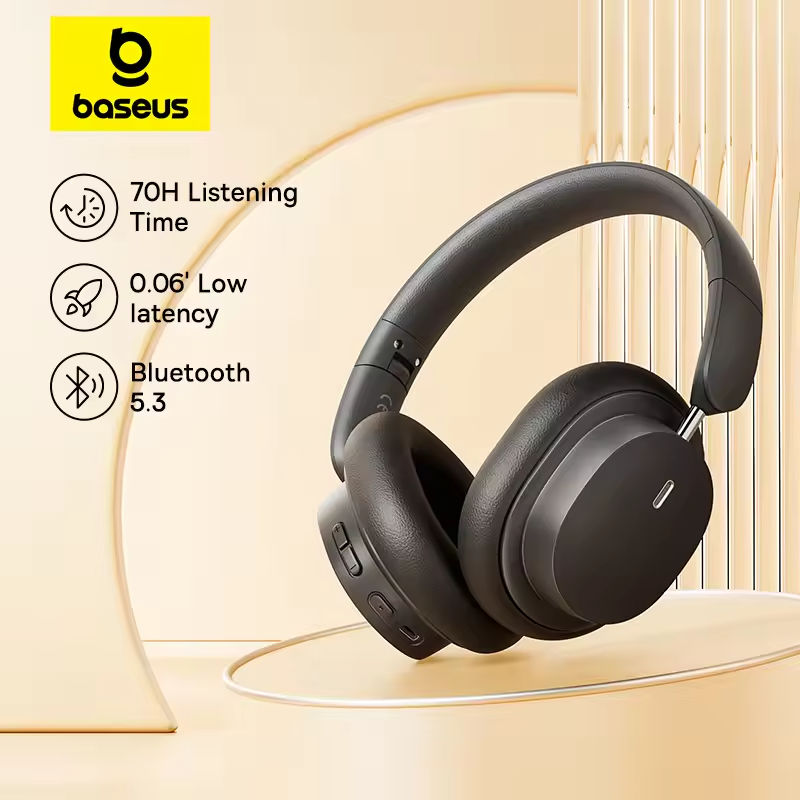 Baseus Bowie D05 Wireless Head - Anc Wireless Over Ear Headphones 评论和价格