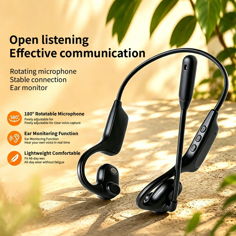 Open Ear Wireless Headset Rota - Type C Wired Earphones With Mic 评论和价格