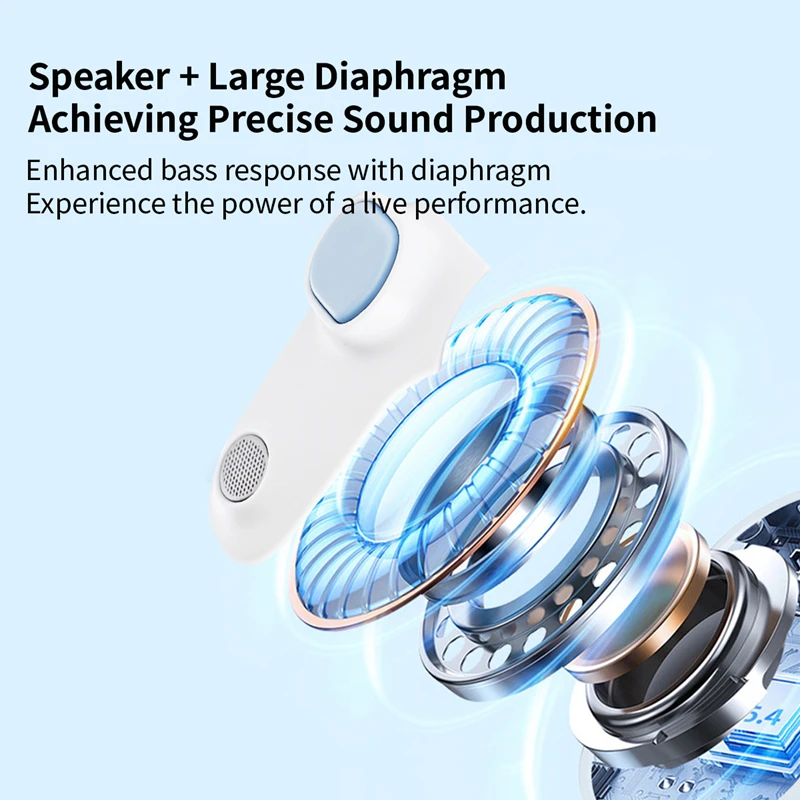 Open Ear Wireless Headset Rota - Type C Wired Earphones With Mic 评论和价格
