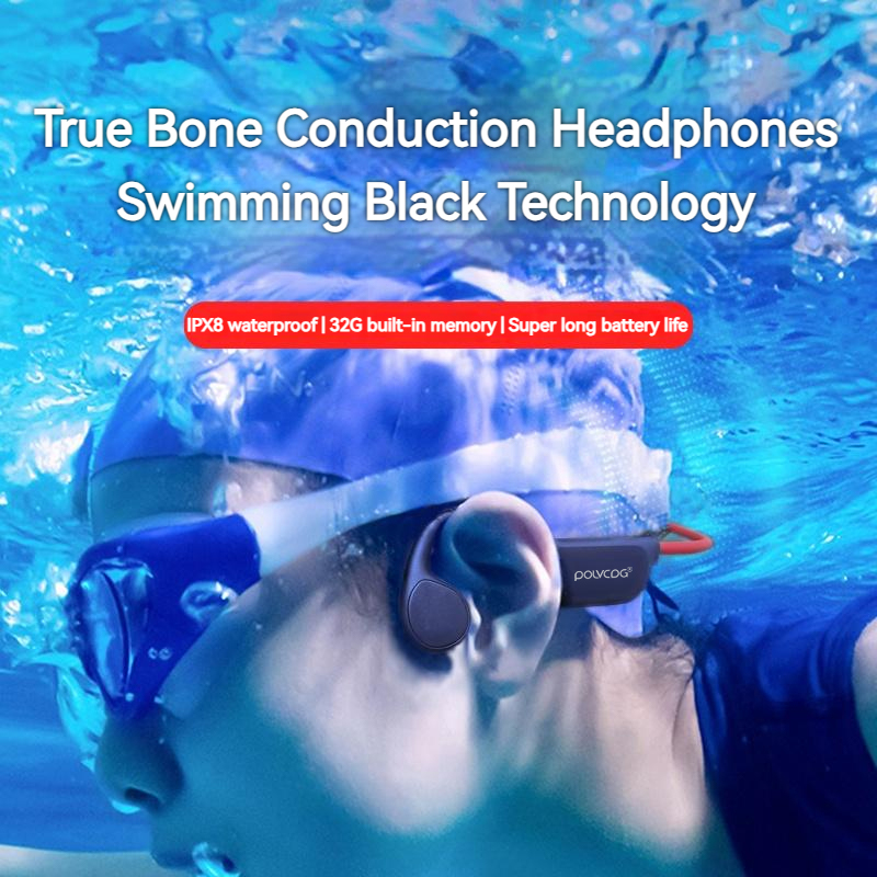 POLVCDG Bone Conduction Headse - Bone Conduction Running Headphones 评论和价格