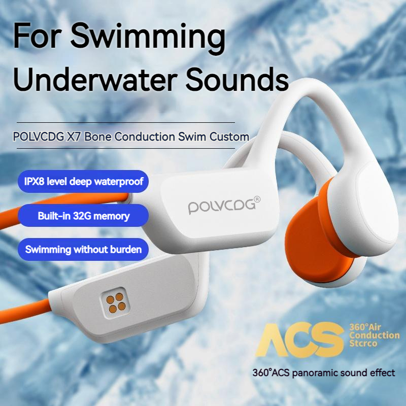 POLVCDG Bone Conduction Headse - Bone Conduction Running Headphones 评论和价格