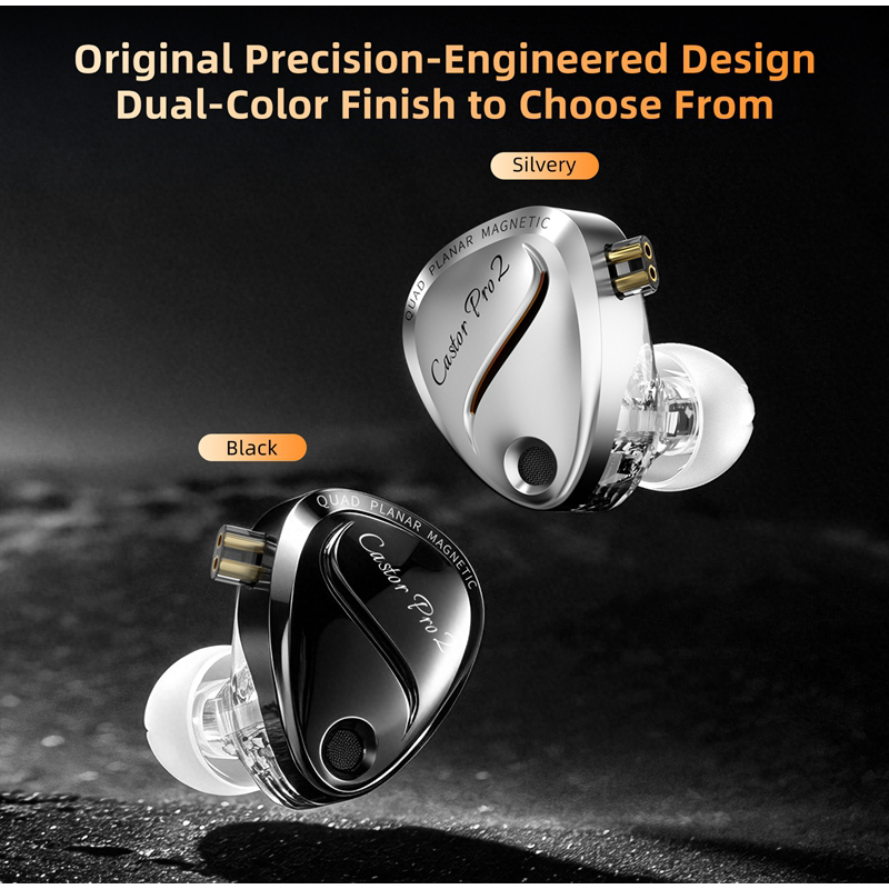 KZ Castor Pro 2 HiFi IEM Earph - Type C Wired Earphones With Mic 评论和价格