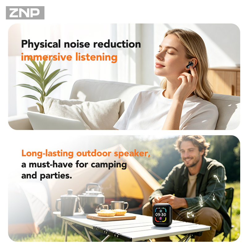 ZNP N04 TWS Wireless Earbuds W - Headphones 评论和价格