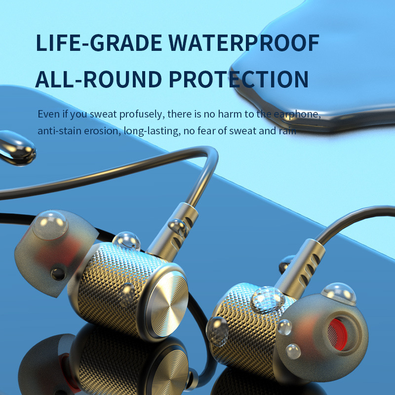 9D Wireless Bluetooth Earphone - Magnetic Neckband Sports Earphones 评论和价格